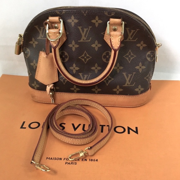 ๐ authentic crossbody louis vuitton alma bb - Picture 2 of 14